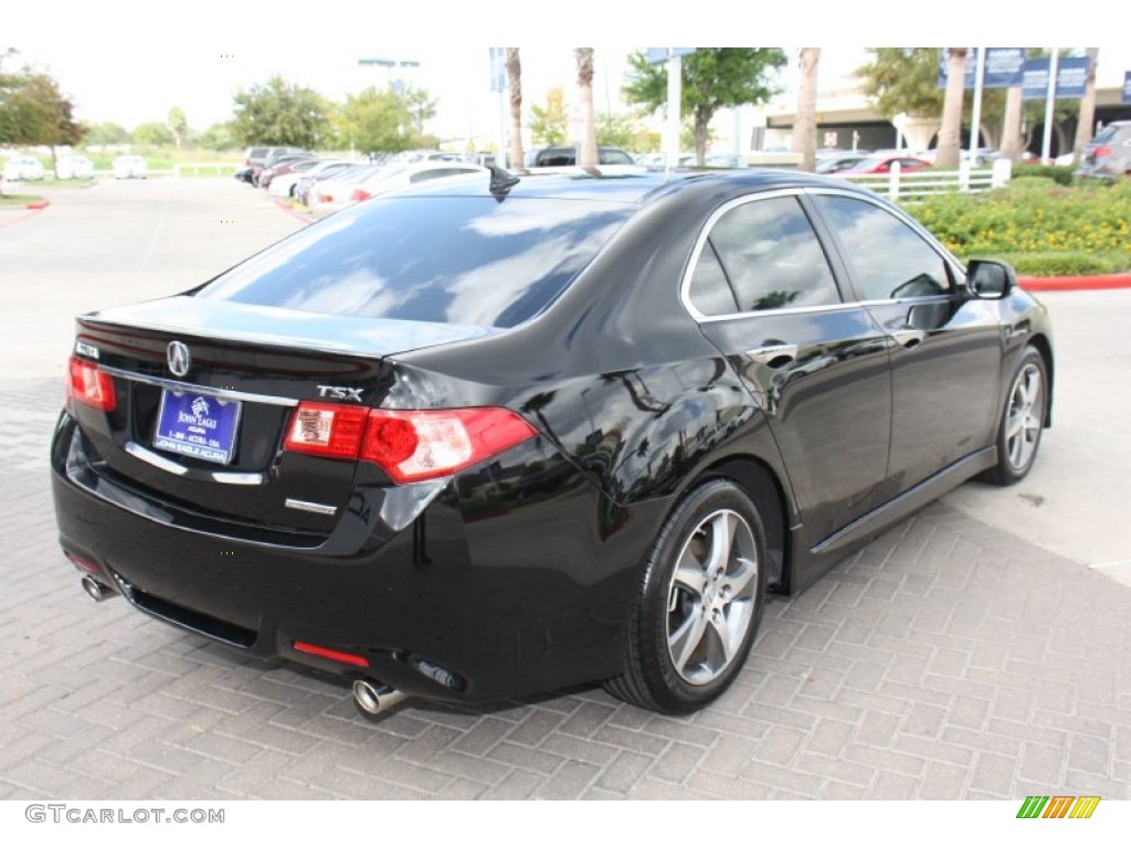 2012 TSX Special Edition Sedan - Crystal Black Pearl / Ebony photo #8