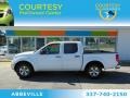 Avalanche White 2010 Nissan Frontier SE Crew Cab