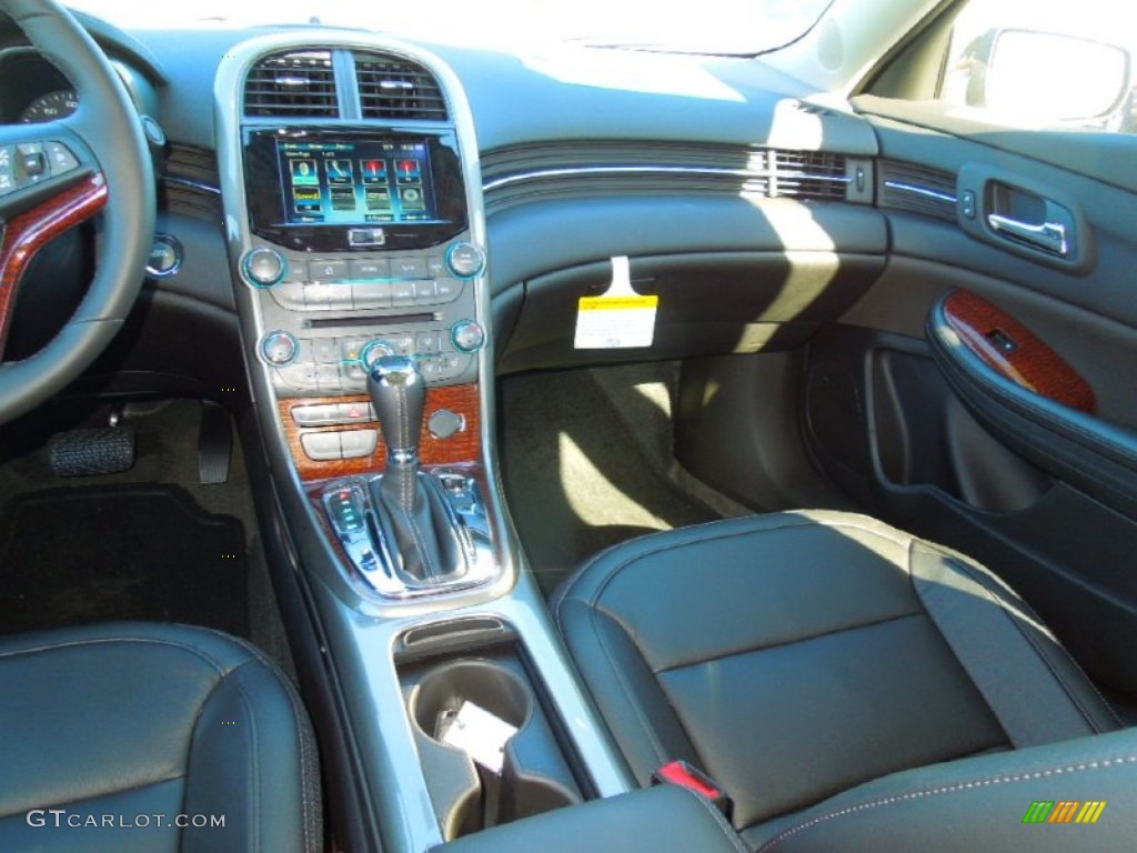 2013 Malibu LTZ - Blue Topaz Metallic / Jet Black photo #23