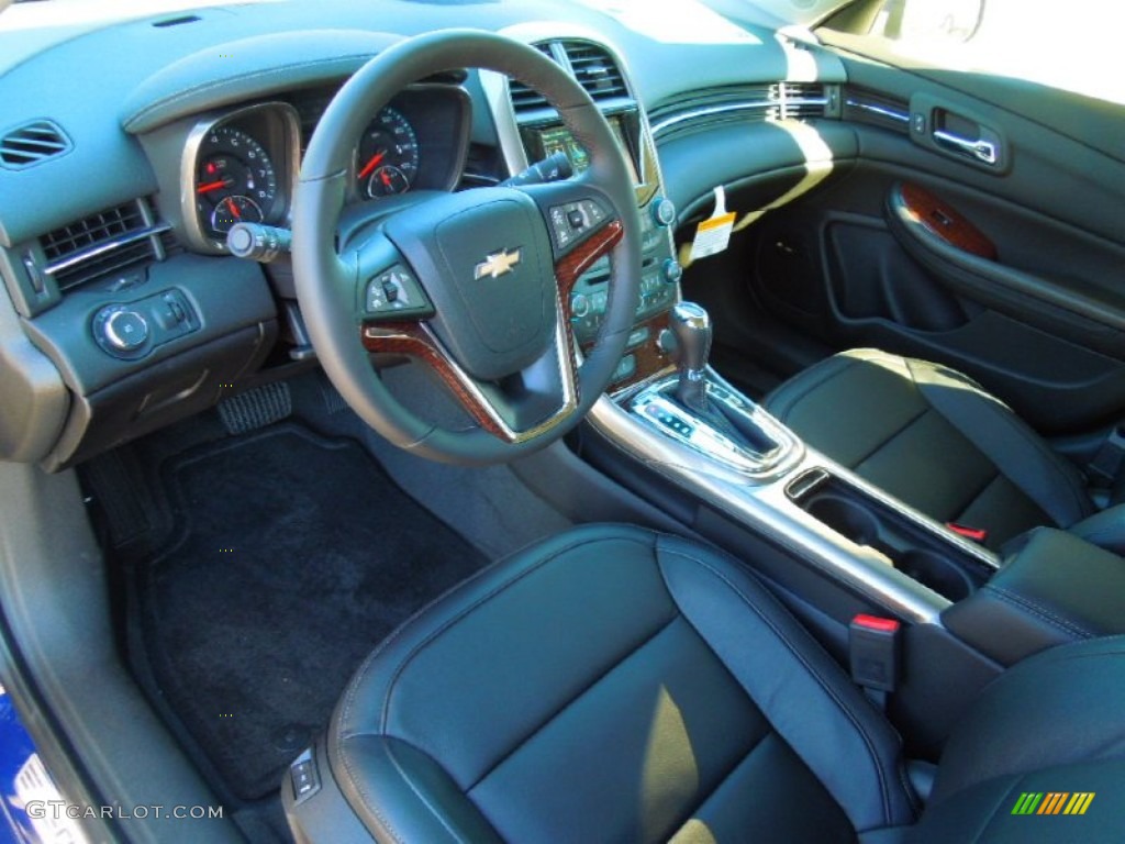 Jet Black Interior 2013 Chevrolet Malibu LTZ Photo #72760109