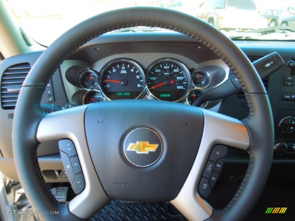 2013 Silverado 1500 LT Extended Cab 4x4 - Silver Ice Metallic / Ebony photo #13