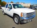 2013 Summit White Chevrolet Silverado 1500 LT Crew Cab 4x4  photo #1