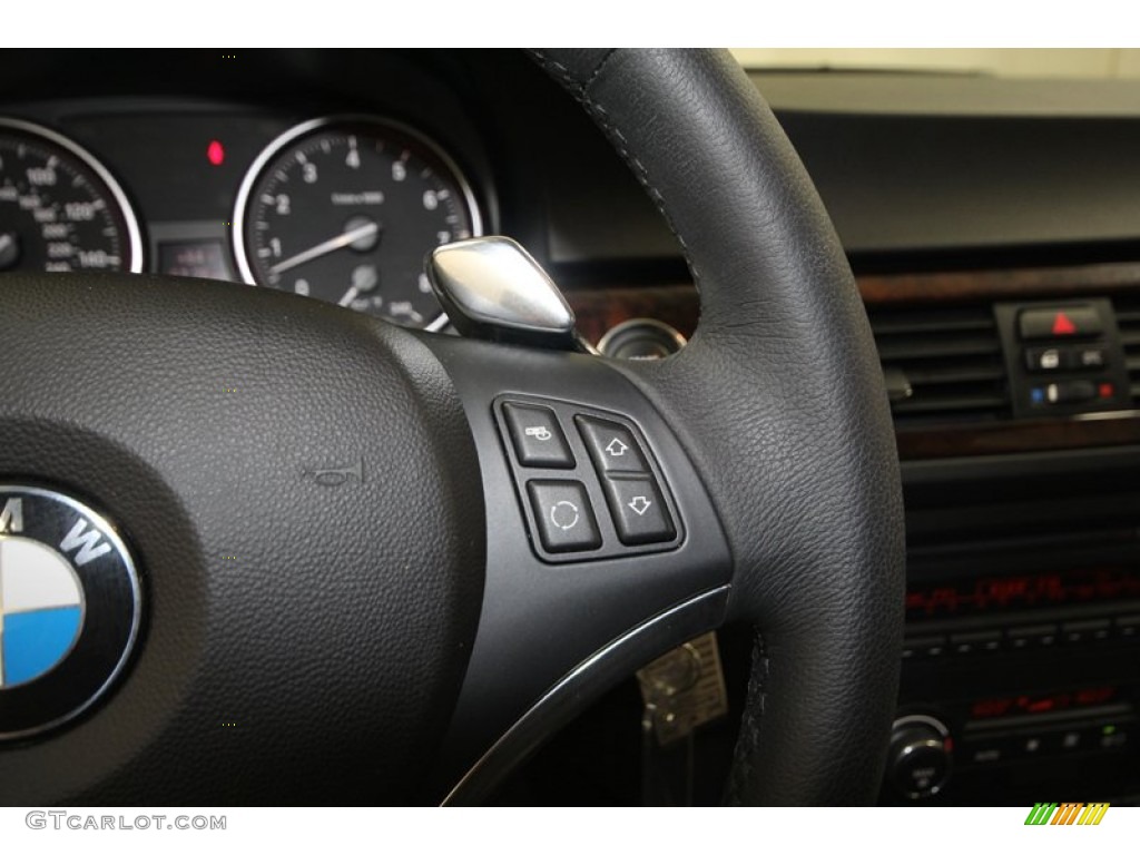 2009 3 Series 328i Convertible - Black Sapphire Metallic / Black photo #25