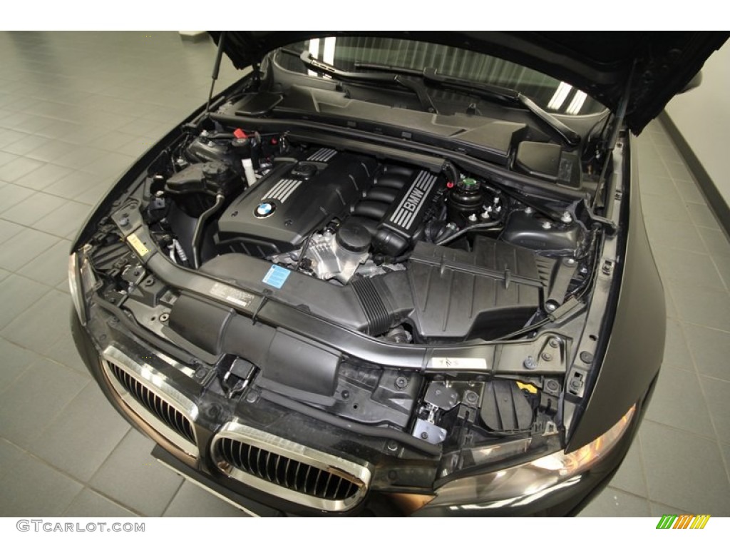 2009 3 Series 328i Convertible - Black Sapphire Metallic / Black photo #36