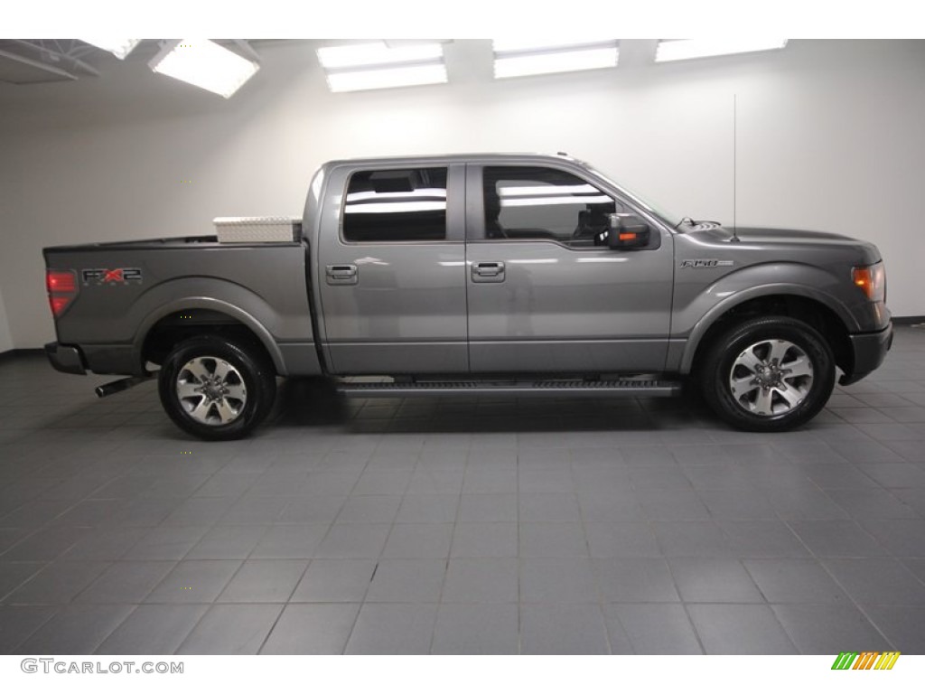 2010 F150 FX2 SuperCrew - Sterling Grey Metallic / Black photo #8