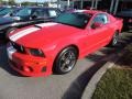 2006 Torch Red Ford Mustang Roush Stage 1 Coupe  photo #2