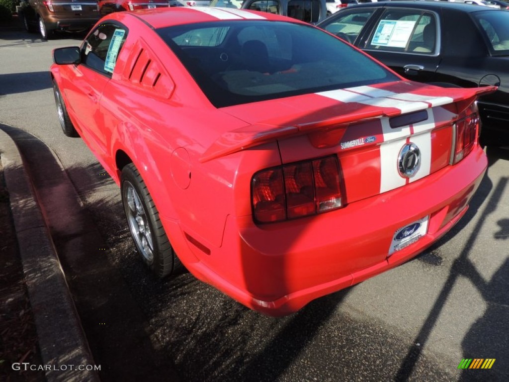 2006 Mustang Roush Stage 1 Coupe - Torch Red / Red/Dark Charcoal photo #13