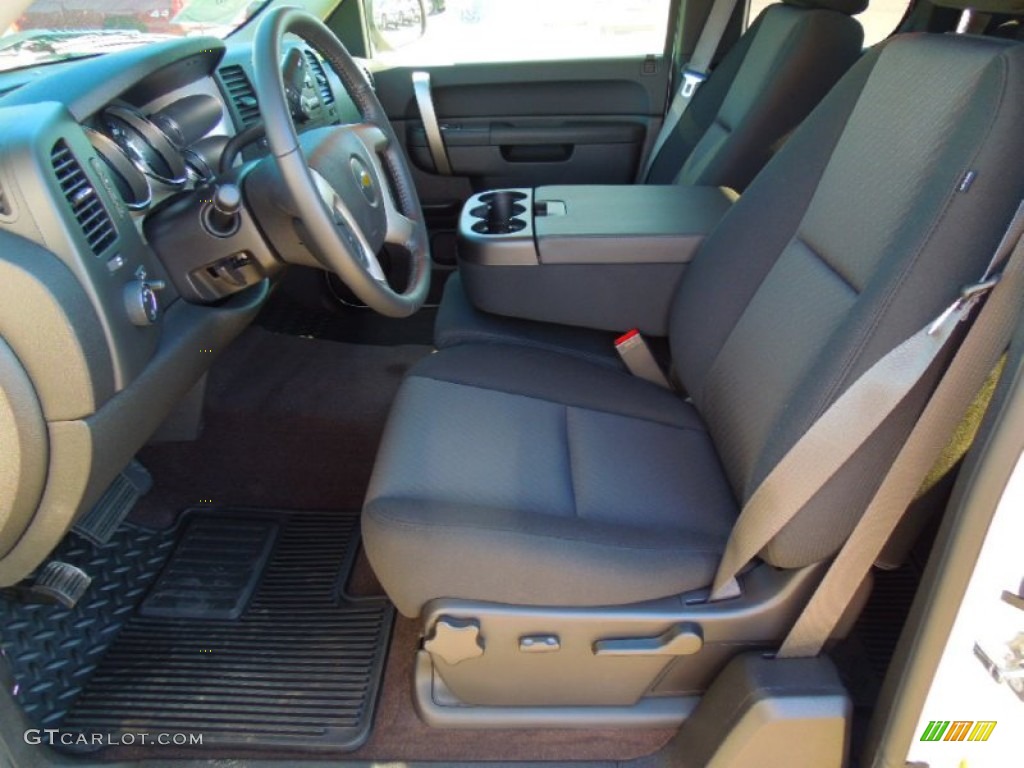 2013 Silverado 1500 LT Extended Cab 4x4 - Summit White / Ebony photo #8