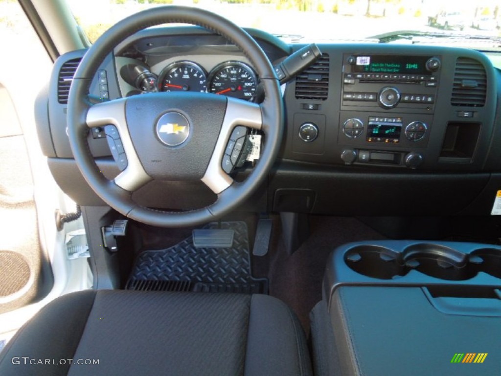 2013 Silverado 1500 LT Extended Cab 4x4 - Summit White / Ebony photo #17