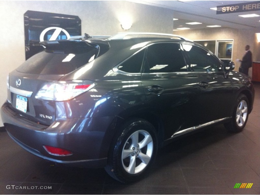2010 RX 350 AWD - Truffle Brown Mica / Black/Brown Walnut photo #2