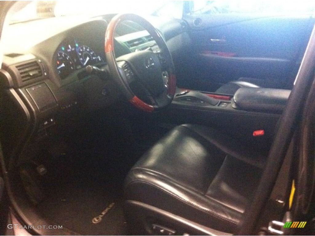 2010 RX 350 AWD - Truffle Brown Mica / Black/Brown Walnut photo #3