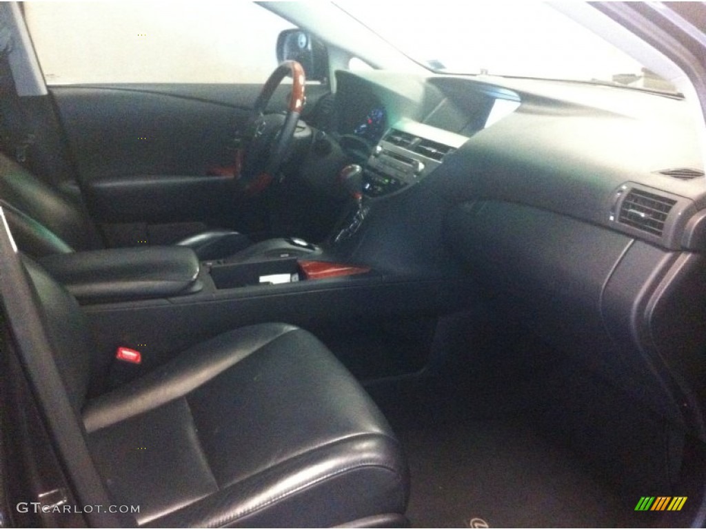 2010 RX 350 AWD - Truffle Brown Mica / Black/Brown Walnut photo #5