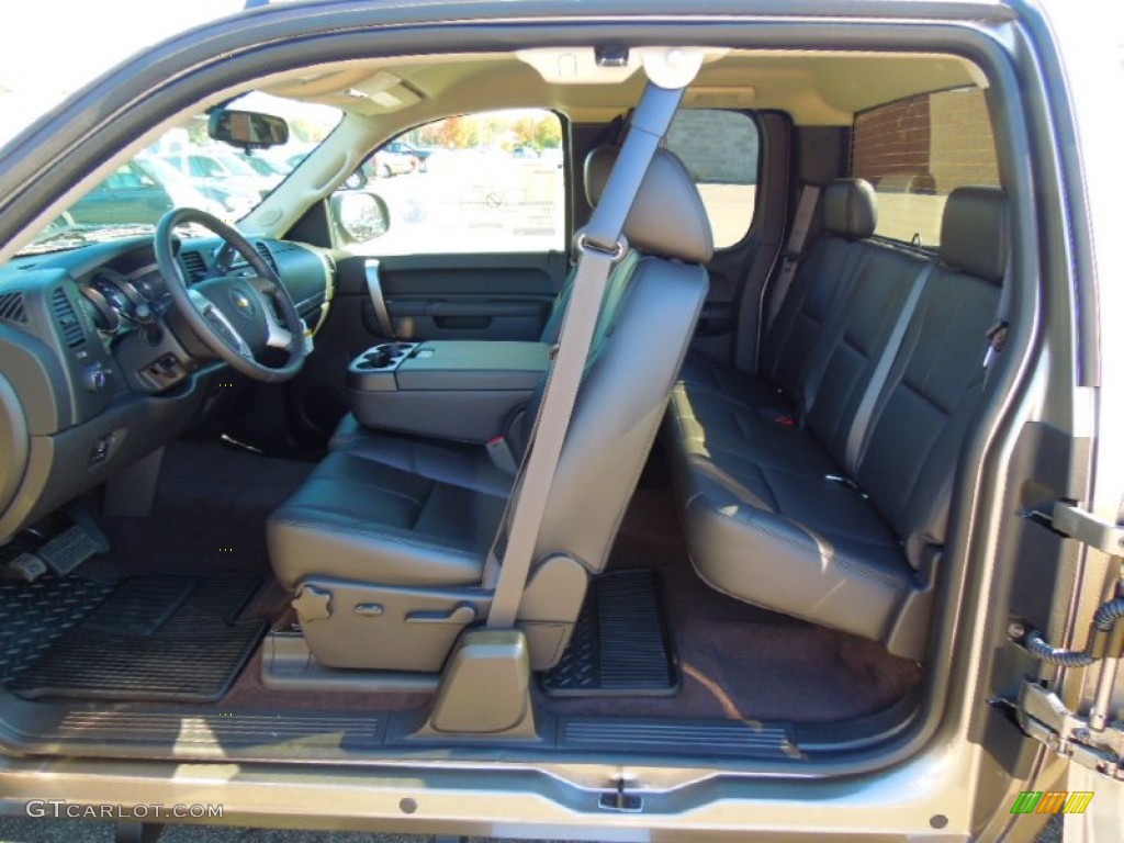 2013 Silverado 1500 LT Extended Cab 4x4 - Graystone Metallic / Ebony photo #15