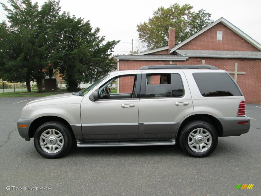 Silver Birch Metallic 2005 Mercury Mountaineer V6 AWD Exterior Photo #72762419