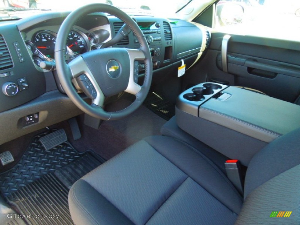 2013 Silverado 1500 LT Extended Cab - Silver Ice Metallic / Ebony photo #24