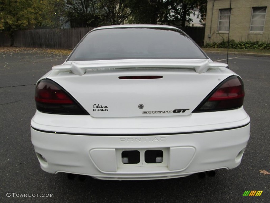 2002 Grand Am GT Coupe - Arctic White / Dark Pewter photo #6