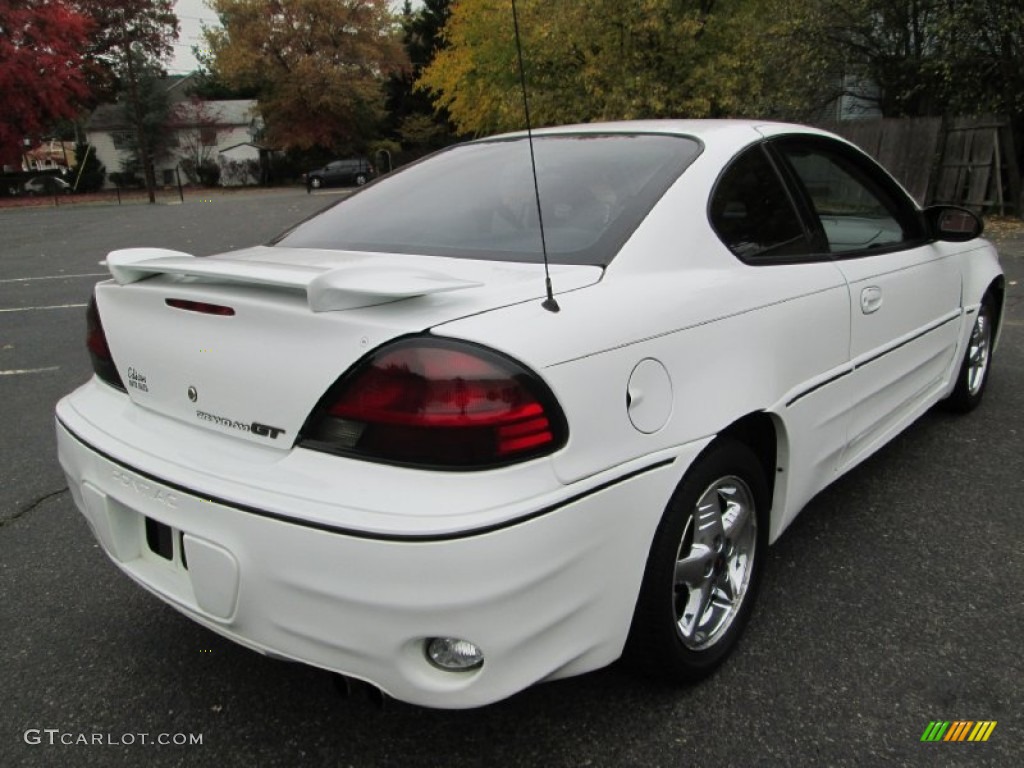 2002 Grand Am GT Coupe - Arctic White / Dark Pewter photo #7