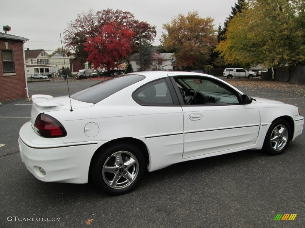 2002 Grand Am GT Coupe - Arctic White / Dark Pewter photo #8