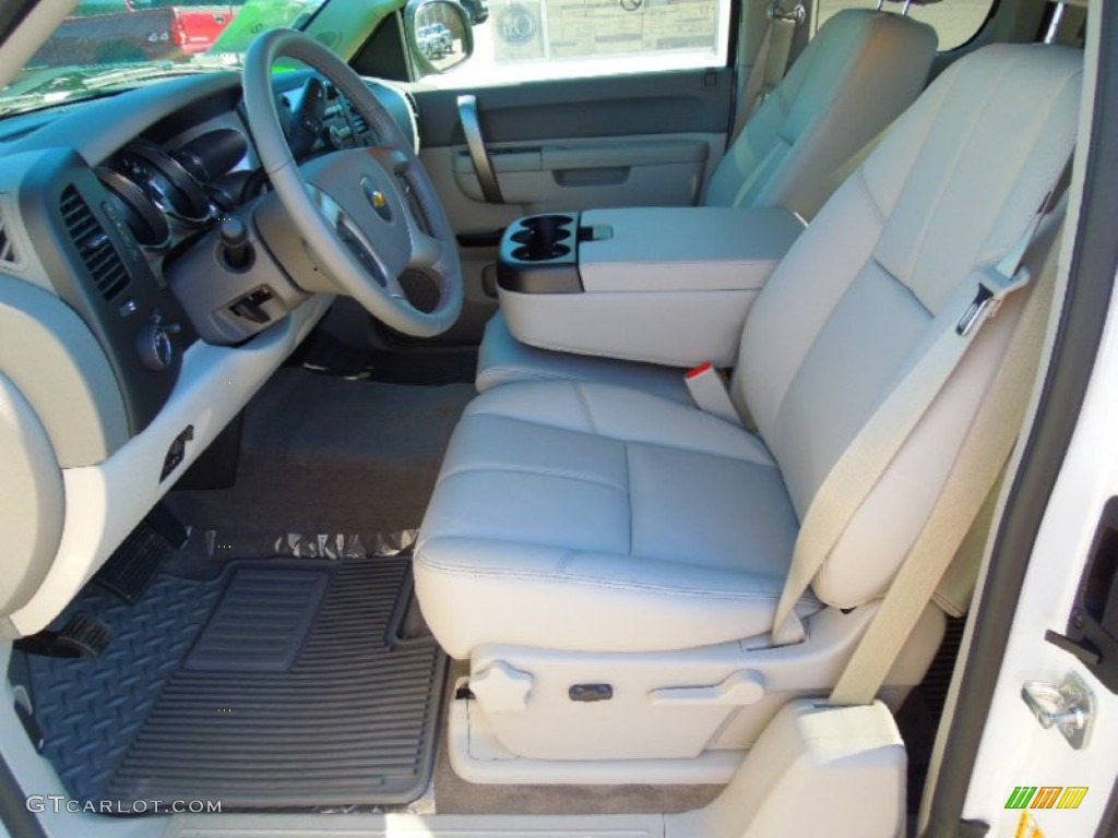 2013 Silverado 1500 LT Extended Cab 4x4 - Summit White / Light Titanium/Dark Titanium photo #8