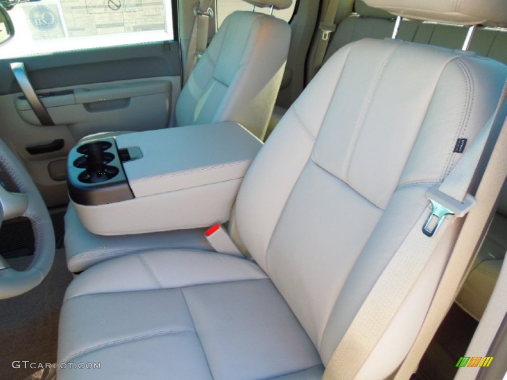 2013 Silverado 1500 LT Extended Cab 4x4 - Summit White / Light Titanium/Dark Titanium photo #9