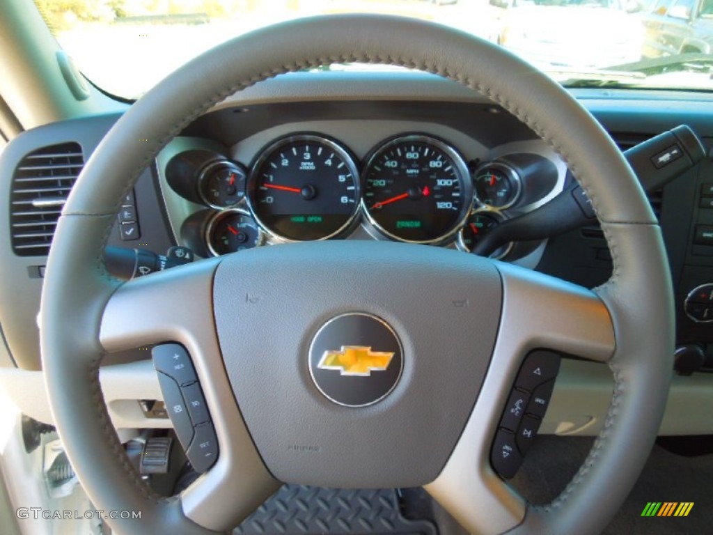 2013 Silverado 1500 LT Extended Cab 4x4 - Summit White / Light Titanium/Dark Titanium photo #14