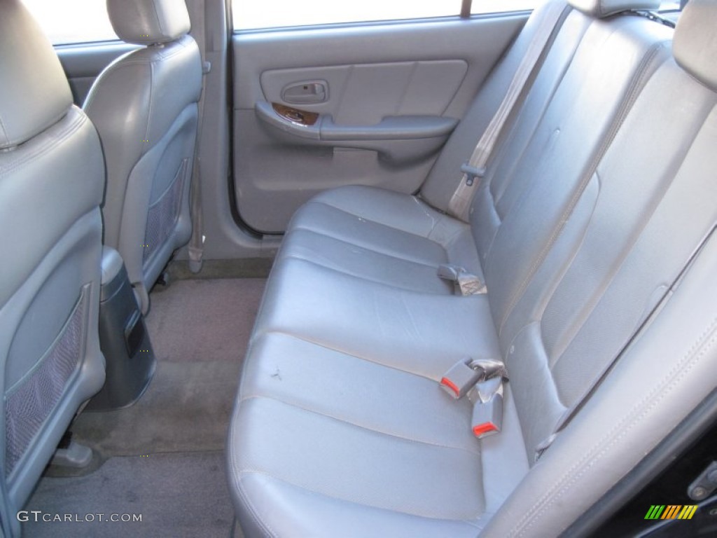 2006 Elantra Limited Sedan - Ebony Black / Gray photo #17