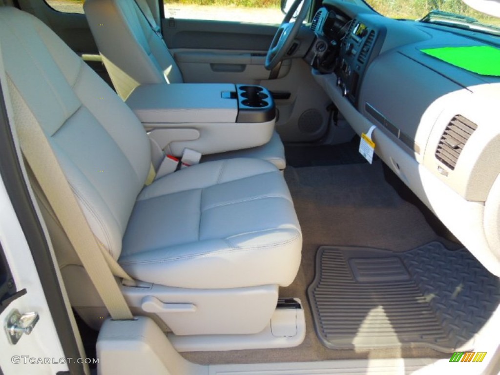 2013 Silverado 1500 LT Extended Cab 4x4 - Summit White / Light Titanium/Dark Titanium photo #21