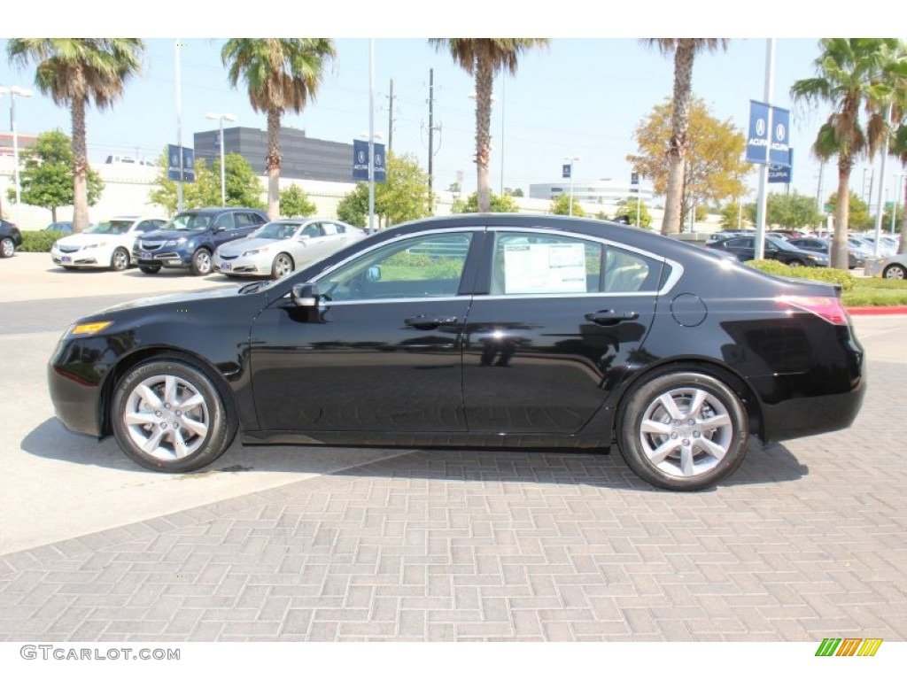 Crystal Black Pearl 2013 Acura TL Technology Exterior Photo #72764069