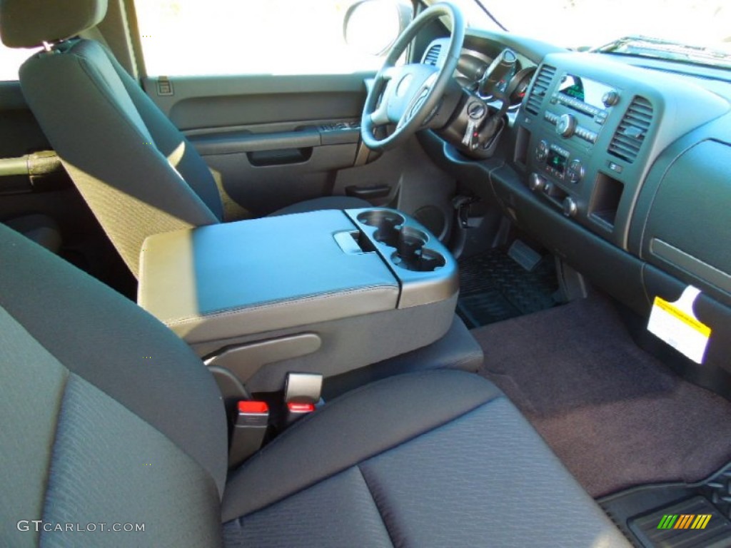 2013 Silverado 1500 LT Extended Cab - Graystone Metallic / Ebony photo #23