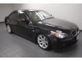 Jet Black - 5 Series 545i Sedan Photo No. 8