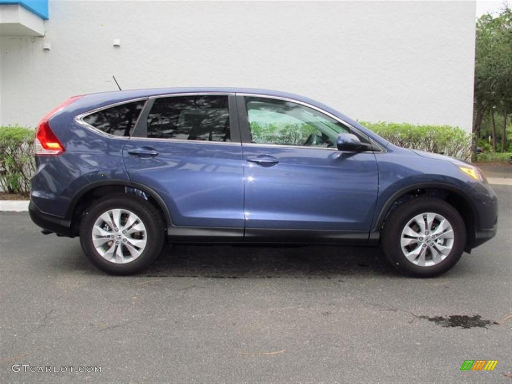 2012 CR-V EX - Twilight Blue Metallic / Gray photo #2