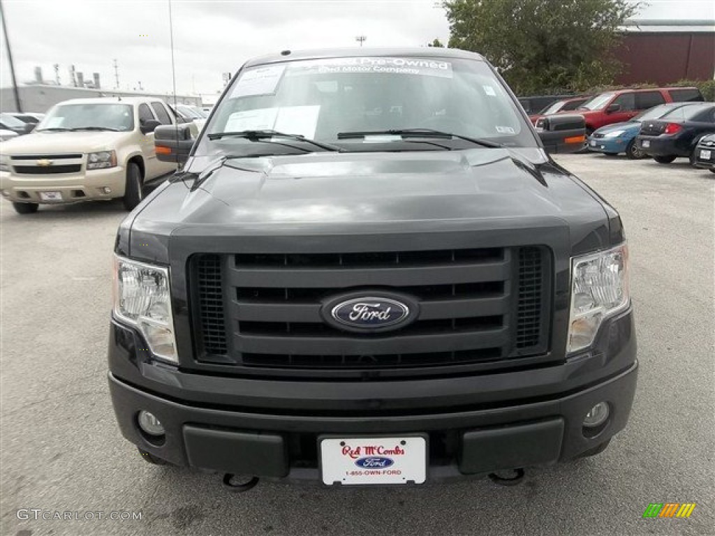 2010 F150 FX4 SuperCrew 4x4 - Tuxedo Black / Black photo #8