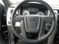 Black 2010 Ford F150 FX4 SuperCrew 4x4 Steering Wheel