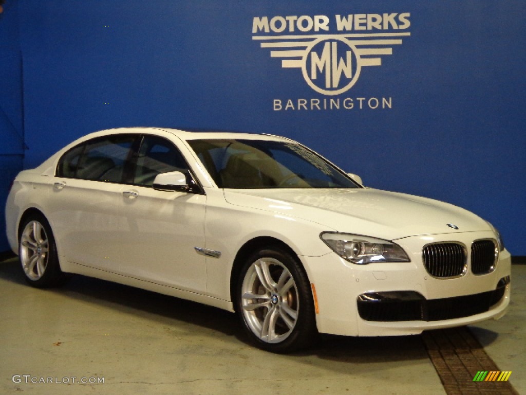 2011 7 Series 750Li xDrive Sedan - Alpine White / Black Nappa Leather photo #1