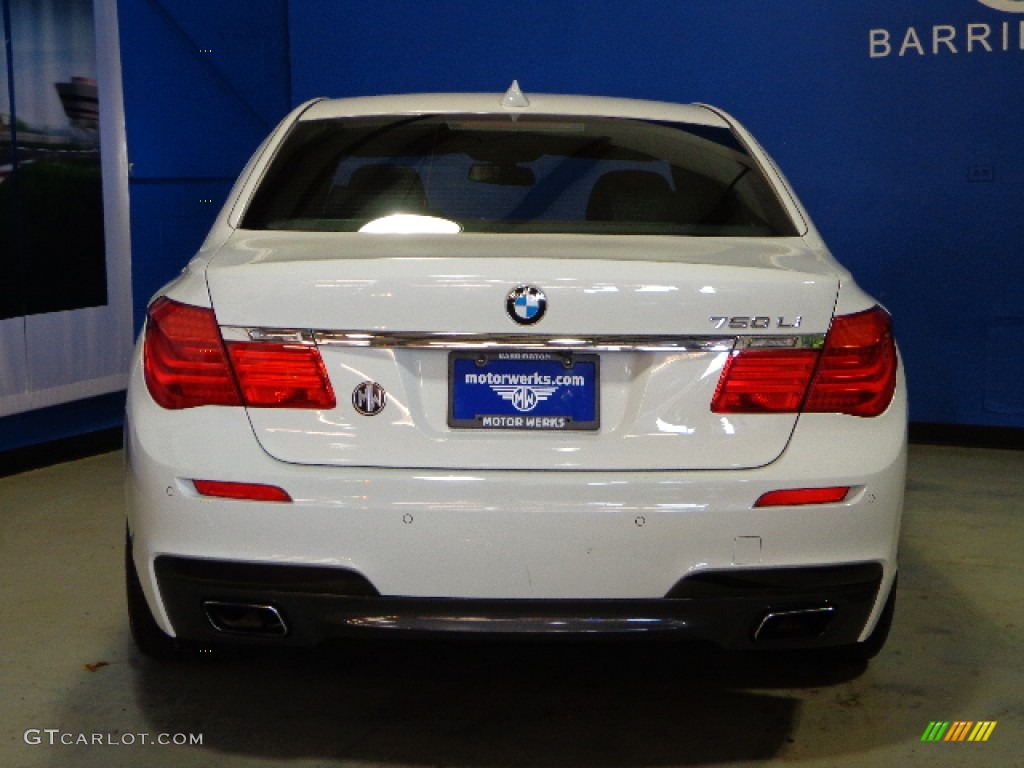 2011 7 Series 750Li xDrive Sedan - Alpine White / Black Nappa Leather photo #7