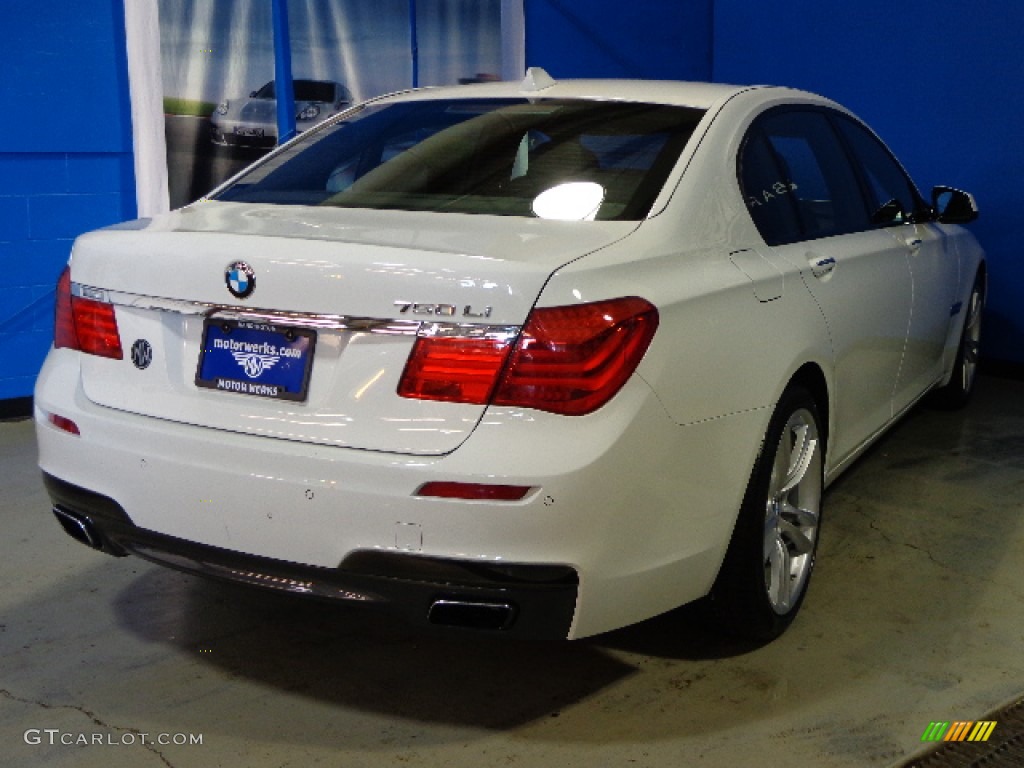 2011 7 Series 750Li xDrive Sedan - Alpine White / Black Nappa Leather photo #9