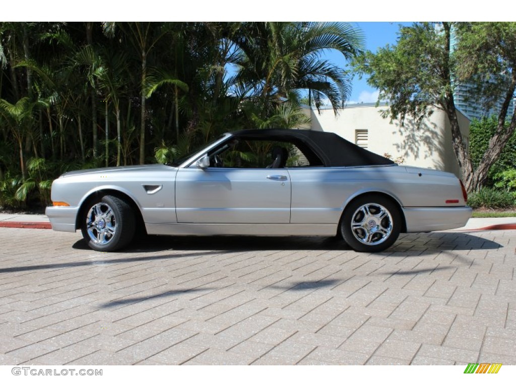 Silver 2003 Bentley Azure Mulliner Convertible Exterior Photo #72769178
