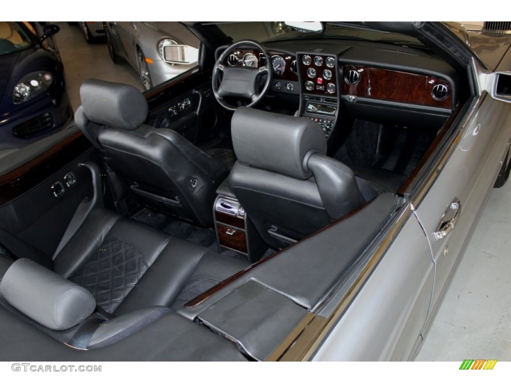 Black Interior 2003 Bentley Azure Mulliner Convertible Photo #72769429