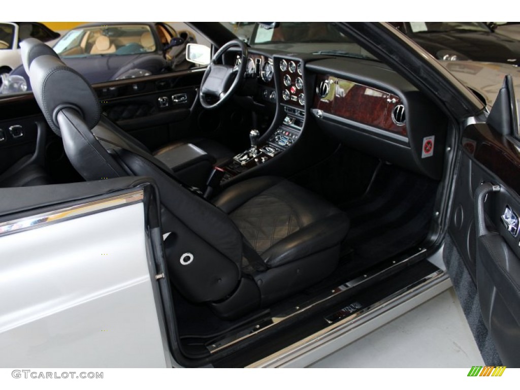 Black Interior 2003 Bentley Azure Mulliner Convertible Photo #72769448
