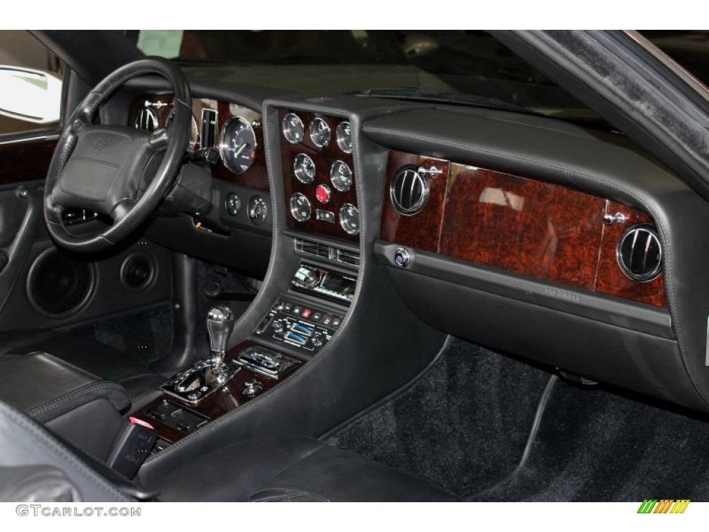 2003 Bentley Azure Mulliner Convertible Black Dashboard Photo #72769555