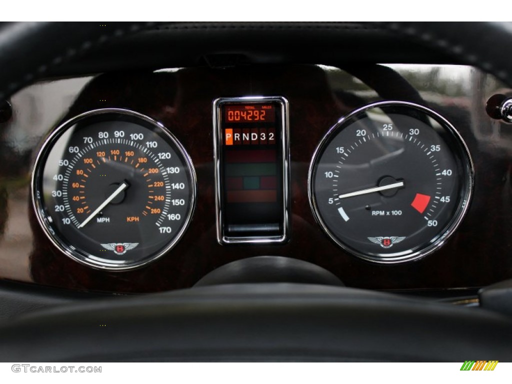 2003 Bentley Azure Mulliner Convertible Gauges Photo #72769654