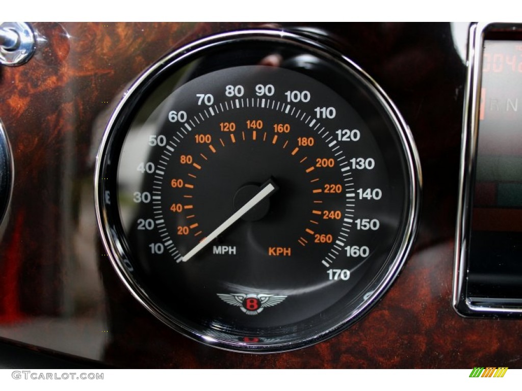 2003 Bentley Azure Mulliner Convertible Gauges Photo #72769678
