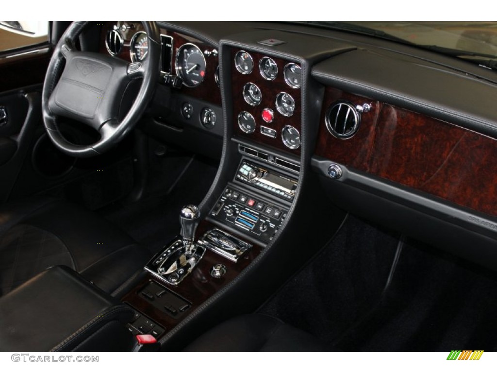 2003 Bentley Azure Mulliner Convertible Black Dashboard Photo #72769744