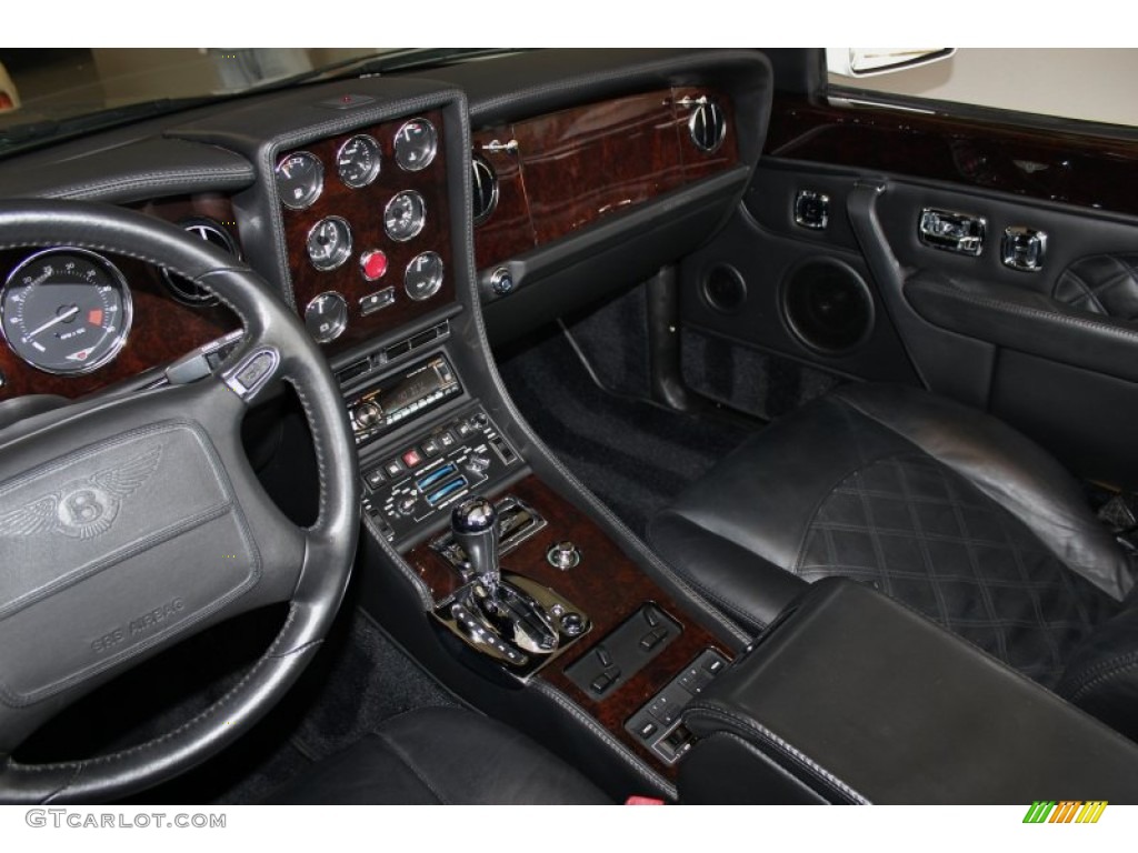 2003 Bentley Azure Mulliner Convertible Black Dashboard Photo #72769888