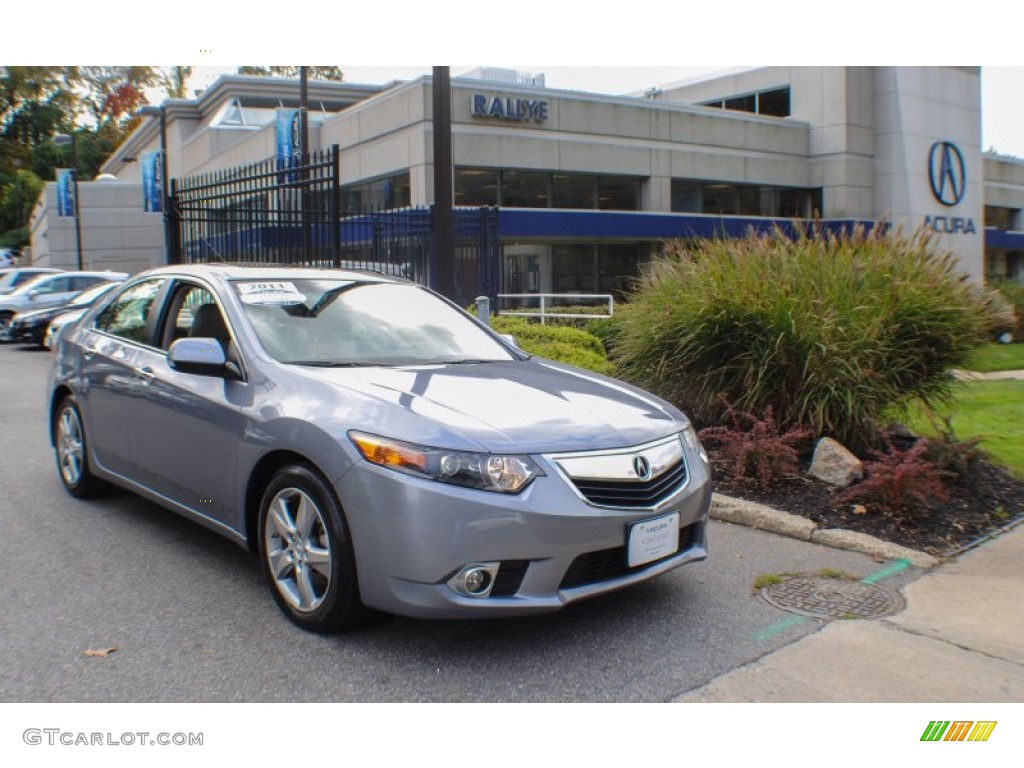 Forged Silver Pearl Acura TSX