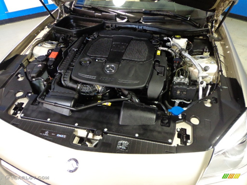 2012 Mercedes-Benz SLK 350 Roadster 3.5 Liter GDI DOHC 24-Vlave VVT V6 Engine Photo #72773728