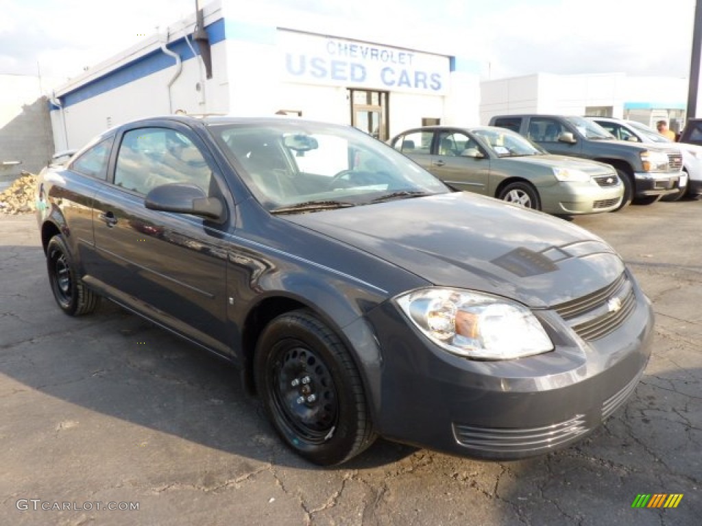 2009 Cobalt LT Coupe - Slate Metallic / Ebony photo #1