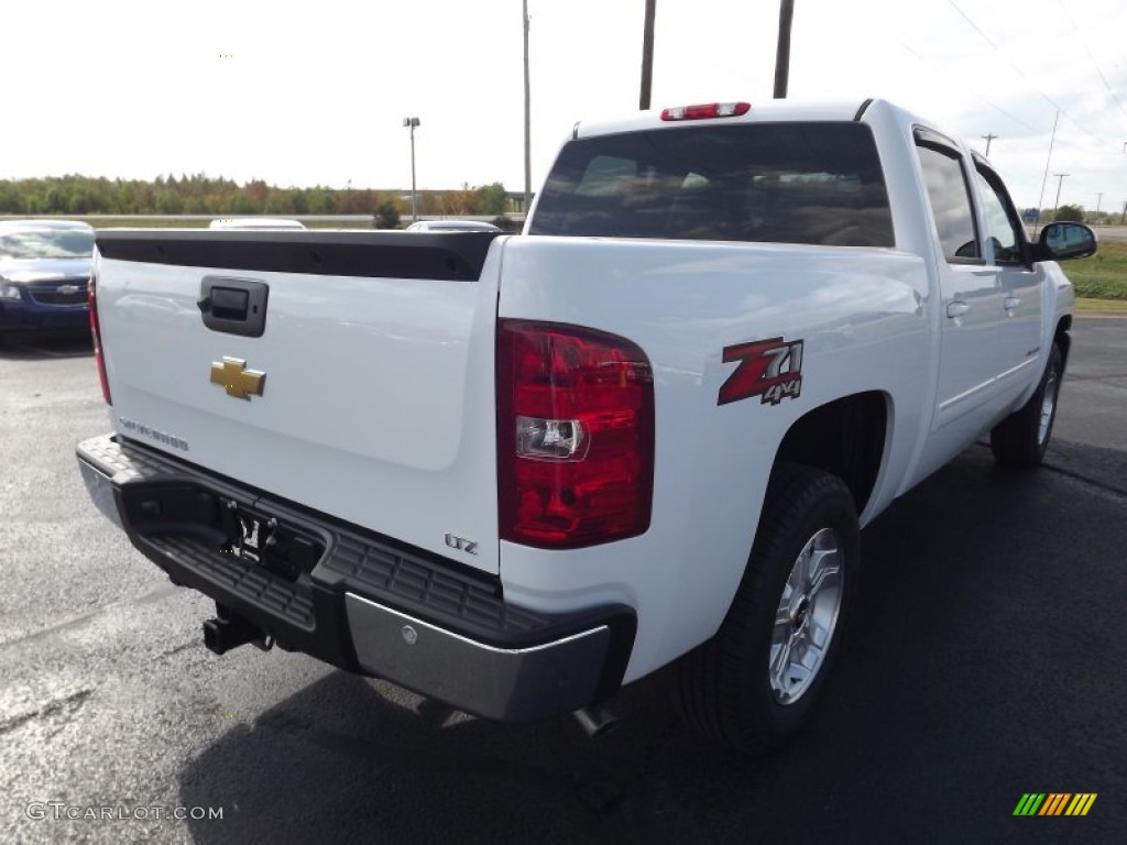 2013 Silverado 1500 LTZ Crew Cab 4x4 - Summit White / Light Cashmere/Dark Cashmere photo #5