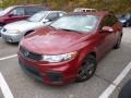 2010 Spicy Red Kia Forte Koup EX  photo #2