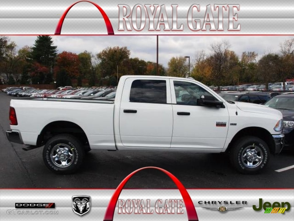 2012 Ram 2500 HD ST Crew Cab 4x4 - Bright White / Dark Slate/Medium Graystone photo #1